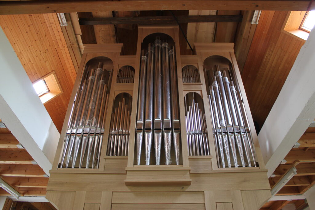 Aufbau in der Werkstatt