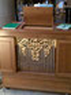 Marienstatt, Reinigung Truhenorgel, Orgelbau Mebold