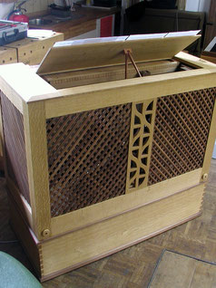 Truhenorgel Frankfurt, Orgelbau Mebold