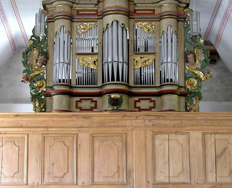 Kirchhundem-Brachthausen Kath. St. Nikolaus Reinigung Orgelbau Mebold