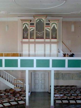 Umsetzung der Orgel Littfeld nach Edermünde-Grifte, Orgelbau Mebold