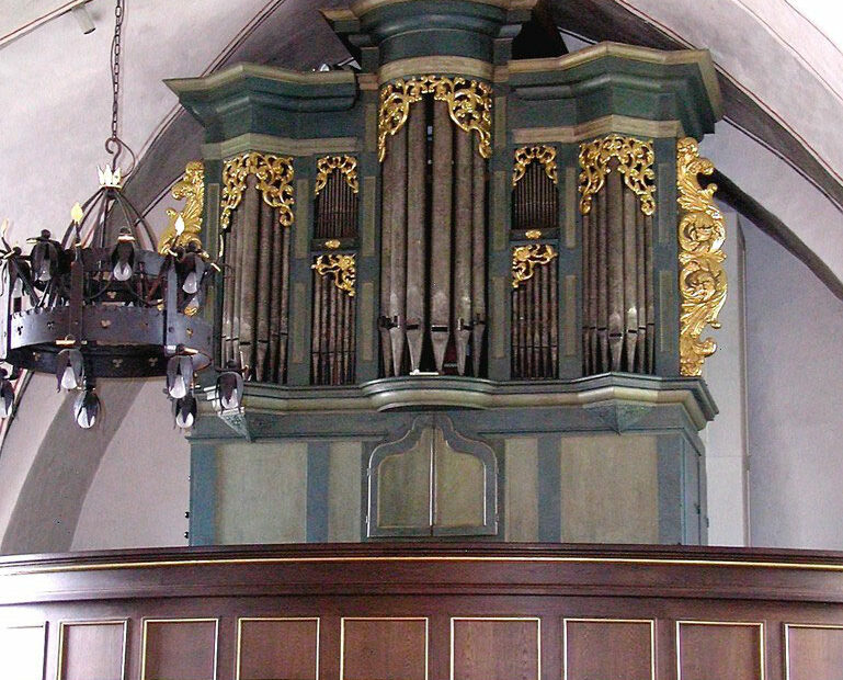 Rahrbach Kath. St. Dionyius Reinigung Orgelbau Mebold