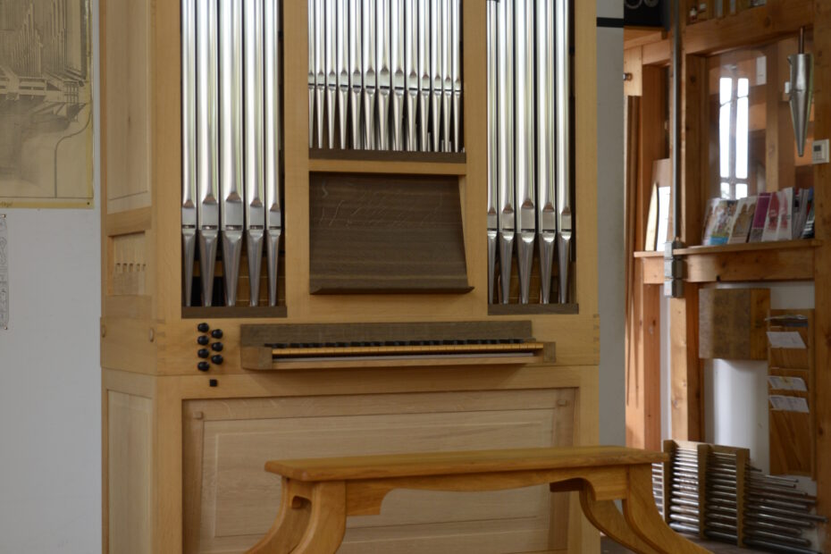 Orgelpositiv als Leihorgel, Orgelbau Mebold