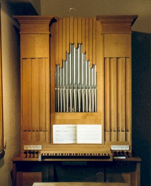 Marburg Haddamshausen Ev. Kirche Reinigung/Revision Orgelbau Mebold